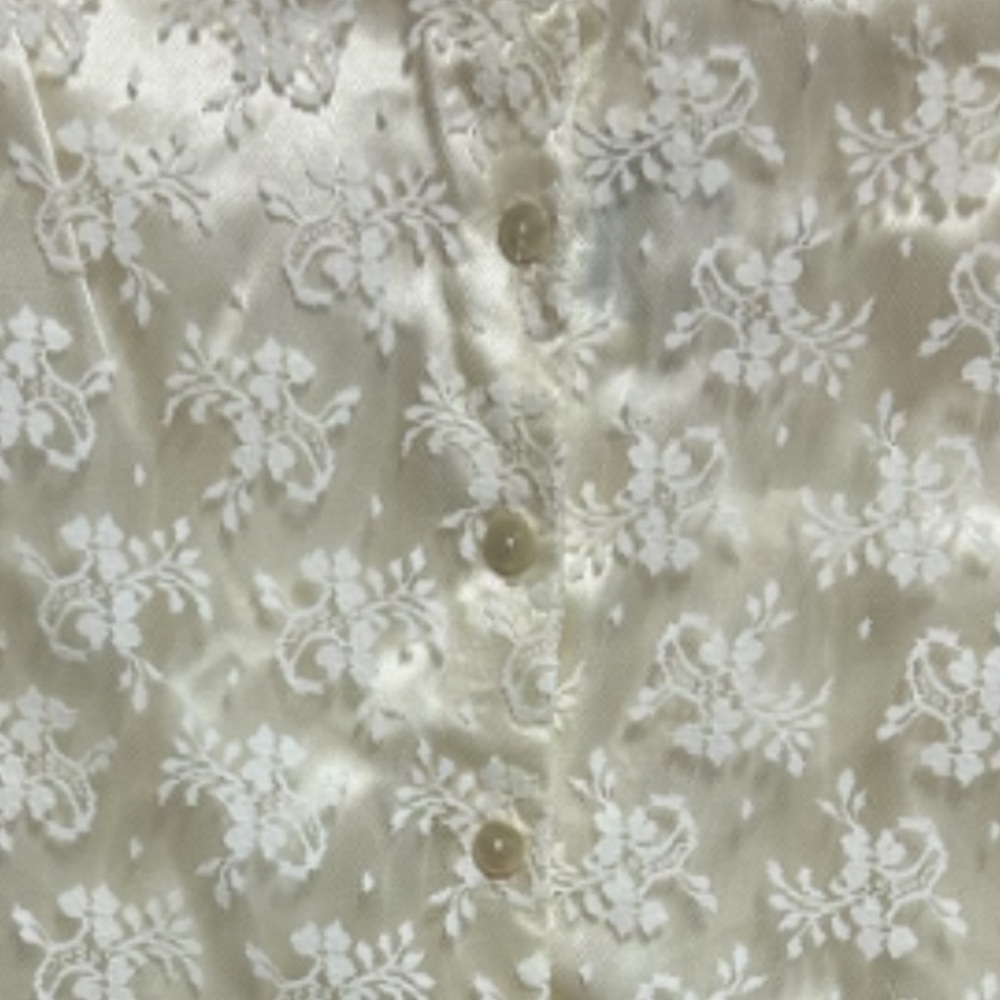 Vintage Scott McClintock blouse Size 10 Lace High Neck Victorian Boho Bridgeton - Picture 8 of 8